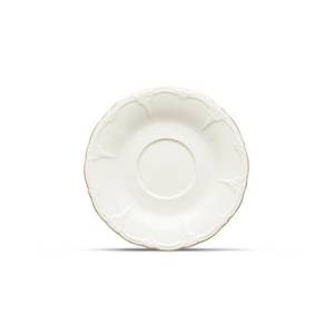 Schotel diam. 16,5cm. met gouden rand Retro BonBistro