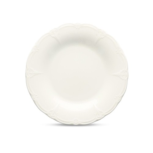 Bord plat diam. 27cm. ivoor Retro BonBistro