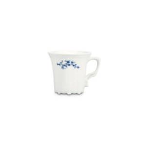 Mokkakop inh. 11cl. blauw flower Retro BonBistro