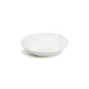 Bord diep diam. 25cm. hgt. 5,5cm. White Perla Chic