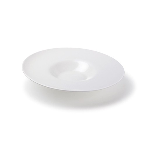 Bord diep diam. 27,5/13cm. hgt. 4cm. White Perla Chic