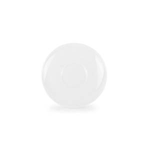 Espresso-Untertasse, Durchmesser 12 cm. Weiß, Perla Chic