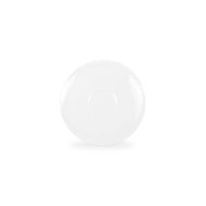 Untertasse, Durchmesser 15,5 cm. Weißer Perla Chic