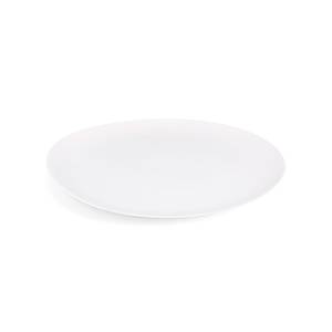 Bord plat diam. 27cm. White Perla Chic