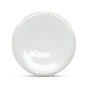 Plate flat diam. 31cm. hgt. 1.5cm. White Gravure Chic