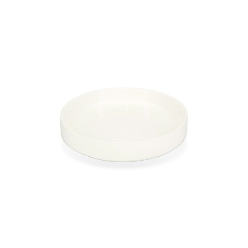 Kom diam. 24cm. hgt. 4cm. White Gravure Chic