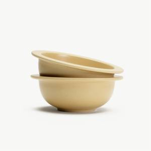 Schaal diam. 16,5cm. handmade honey Mento x Erloom