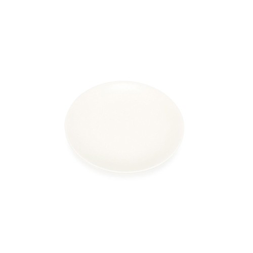 Bord plat diam. 15cm. White Contour Chic
