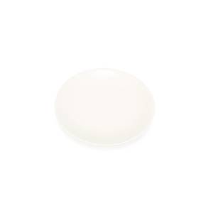 Bord plat diam. 15cm. White Contour Chic
