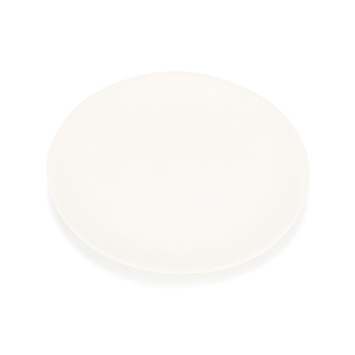Bord plat diam. 29cm. White Contour Chic