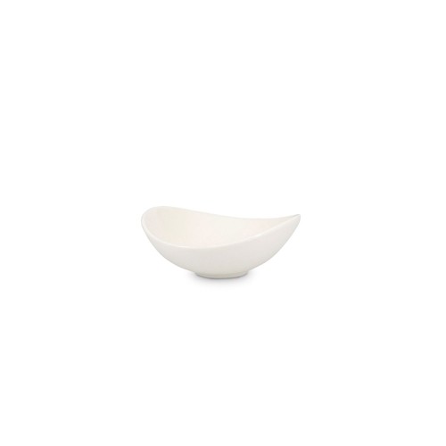 Kom afm. 9,5x8,5cm. hgt. 3,5cm. White Contour Chic