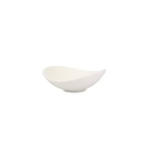 Kom afm. 12x11cm. hgt. 4cm. White Contour Chic