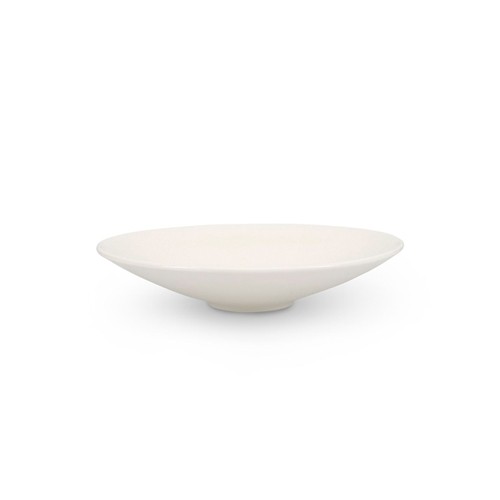 Kom diam. 20,5cm. hgt. 4,5cm. White Contour Chic