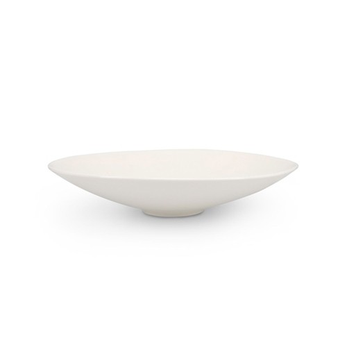 Kom diam. 27cm. hgt. 5,5cm. White Contour Chic
