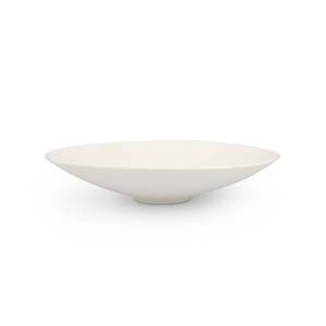 Kom diam. 27cm. hgt. 5,5cm. White Contour Chic