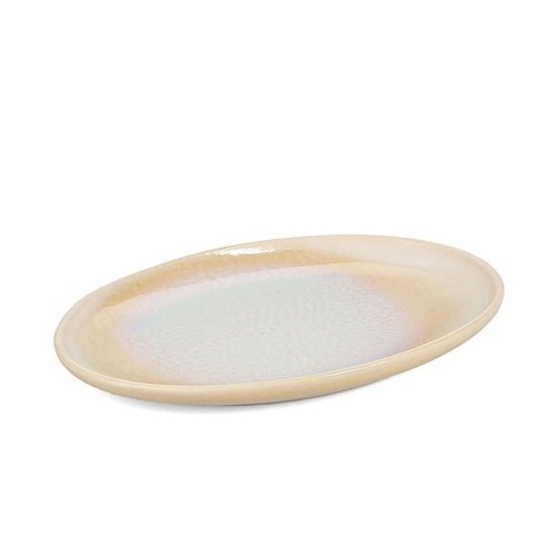Serveerschaal afm. 25,5x17cm. sand Base EcoMade