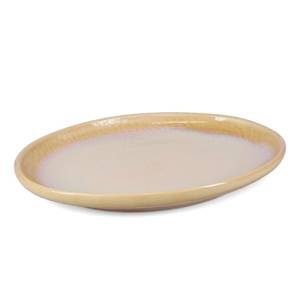 Dimensions du plat de service : 36 x 26 cm. Base en sable EcoMade