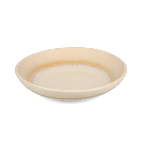 Kom diam. 25cm. hgt. 5,5cm. sand Base EcoMade