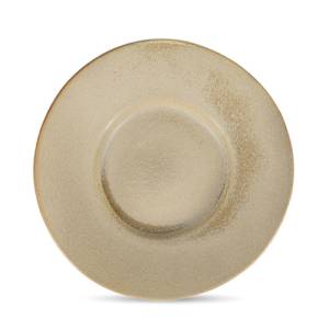 Assiette plate diam. 26/14 cm, bord large olive Ferro EcoMade