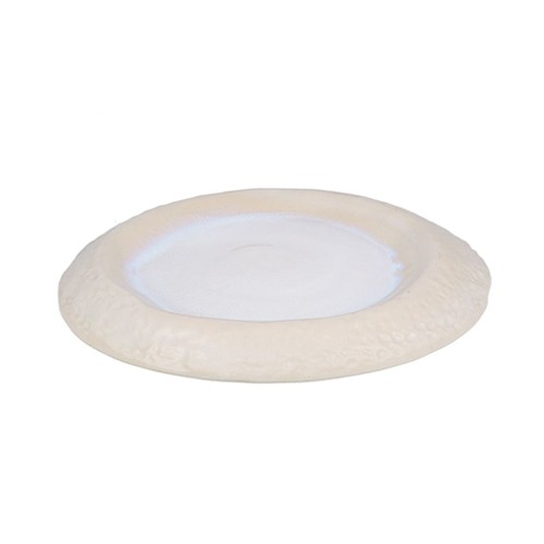 Bord diep diam. 27,5/20,5cm. hgt. 3cm. pure pearl Icon EcoMade