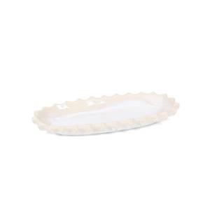Serveerschaal afm. 24,5x11,5cm. pure pearl Icon EcoMade