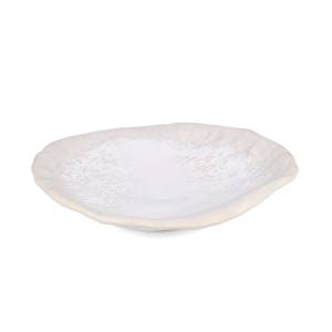 Come diam. 31cm. hgt. 5cm. pure pearl Icon EcoMade