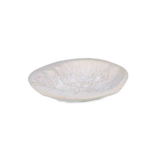 Kom diam. 25,5cm. hgt. 5,5cm. crab pure pearl Icon EcoMade