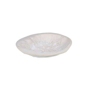Come diam. 25.5cm. hgt. 5.5cm. crab pure pearl Icon EcoMade
