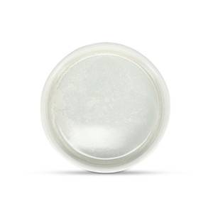 Bord plat diam. 13,5cm. hgt. 3cm. frost wit Ceres F2D