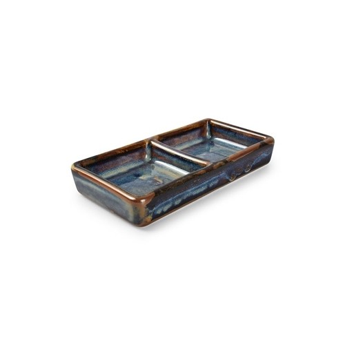Serveerschaal diam. 12cm. hgt. 6cm. blauw Nova F2D
