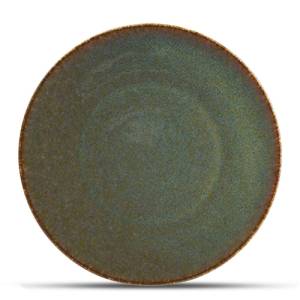Bord plat diam. 25cm. groen Cirro BonBistro