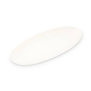 Serveerschaal afm. 40,5x17cm. White Contour Chic