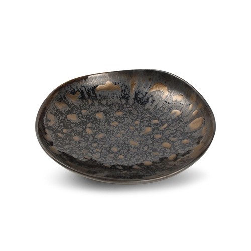 Bord diep diam. 20cm. hgt. 4cm. gold flaked Nobile Chic