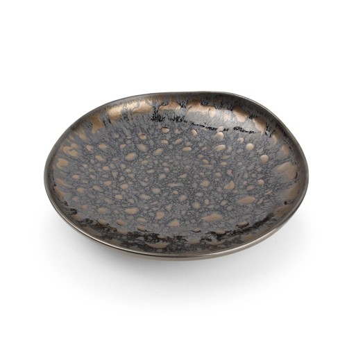 Bord diep diam. 26cm. hgt. 4cm. gold flaked Nobile Chic