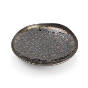 Bord diep diam. 26cm. hgt. 4cm. gold flaked Nobile Chic