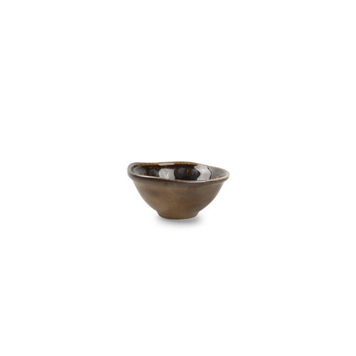 Kom diam. 7cm. hgt. 3cm. gold flaked Nobile Chic