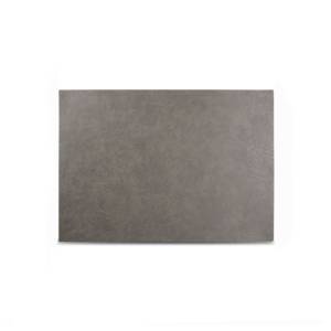 Placemat dimensions 43x30cm. Grey leather look Layer BonBistro