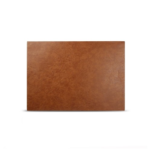 Platzset-Maße: 43 x 30 cm. Braune Lederoptik. Marke: Layer BonBistro
