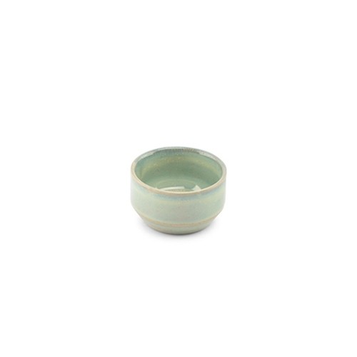 Kom diam. 6cm. hgt. 4,5cm. Structo Turquoise F2D