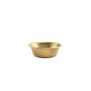 Kom diam. 7cm. hgt. 2,5cm. antique goud Serve BonBistro