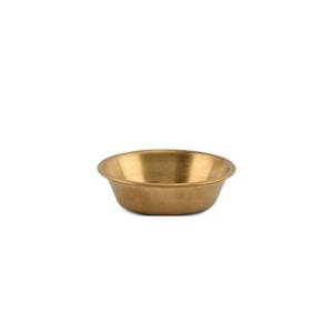 Kom diam. 8,5cm. hgt. 2,5cm. antique goud Serve BonBistro