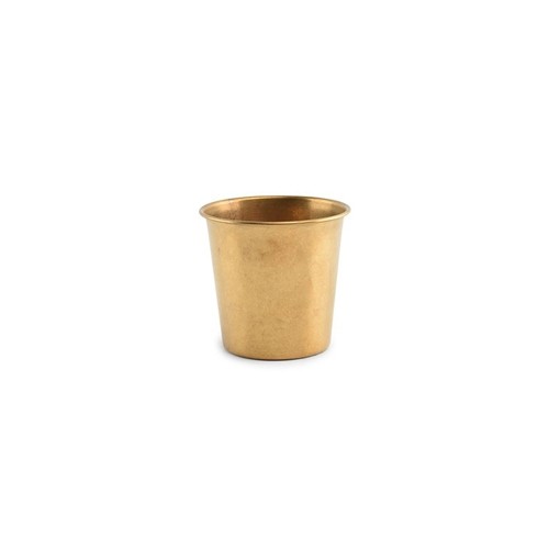 Kom/beker inh. 18cl. antique goud Serve BonBistro