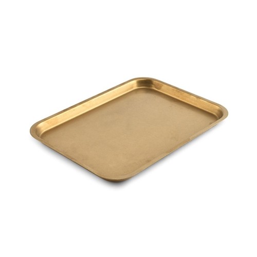 Dienblad afm. 25x18,5cm. hgt. 1,5cm. antique goud Serve BonBistro