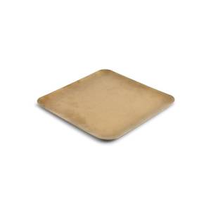 Dienblad afm. 19x19cm. hgt. 0,5cm. antique goud Serve BonBistro
