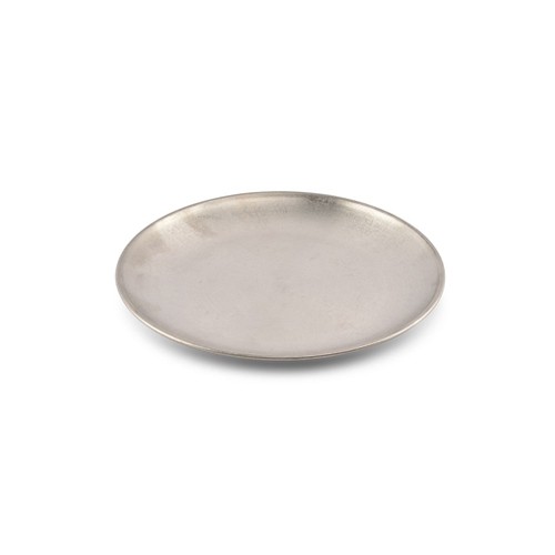 Bord plat diam. 20cm. antique zilver Serve BonBistro