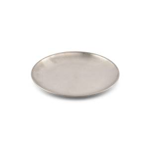 Bord plat diam. 20cm. antique zilver Serve BonBistro