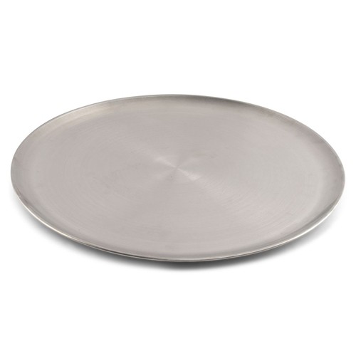 Dienblad diam. 44,5cm. hgt. 1cm. antique zilver Serve BonBistro