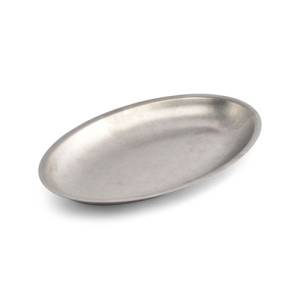 Serveerschaal afm. 30x18,5cm. hgt. 2,5cm. antique zilver Serve BonBistro