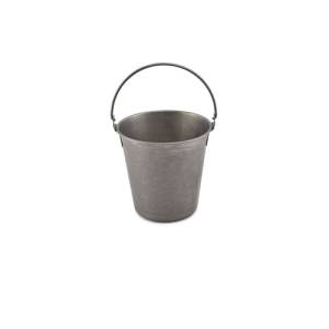 Serving bucket diam. 13.5cm. hgt. 13cm. antique silver Serve BonBistro