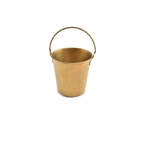 Serviereimer, Durchmesser 13,5 cm, Höhe 13 cm, Antikgold, Servieren Sie BonBistro